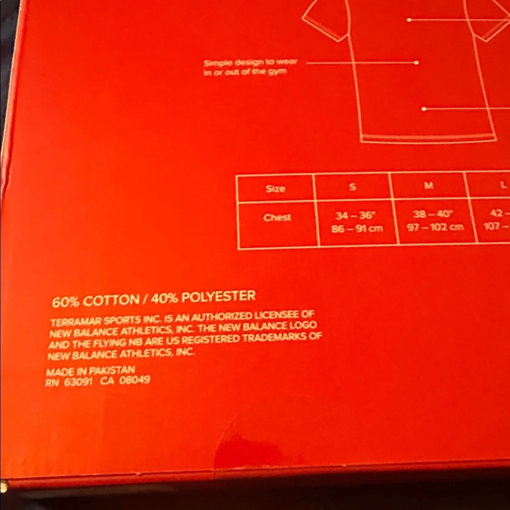 New Balance White Crew Neck Tee 3-Pack. NWT - Picture 3 of 5